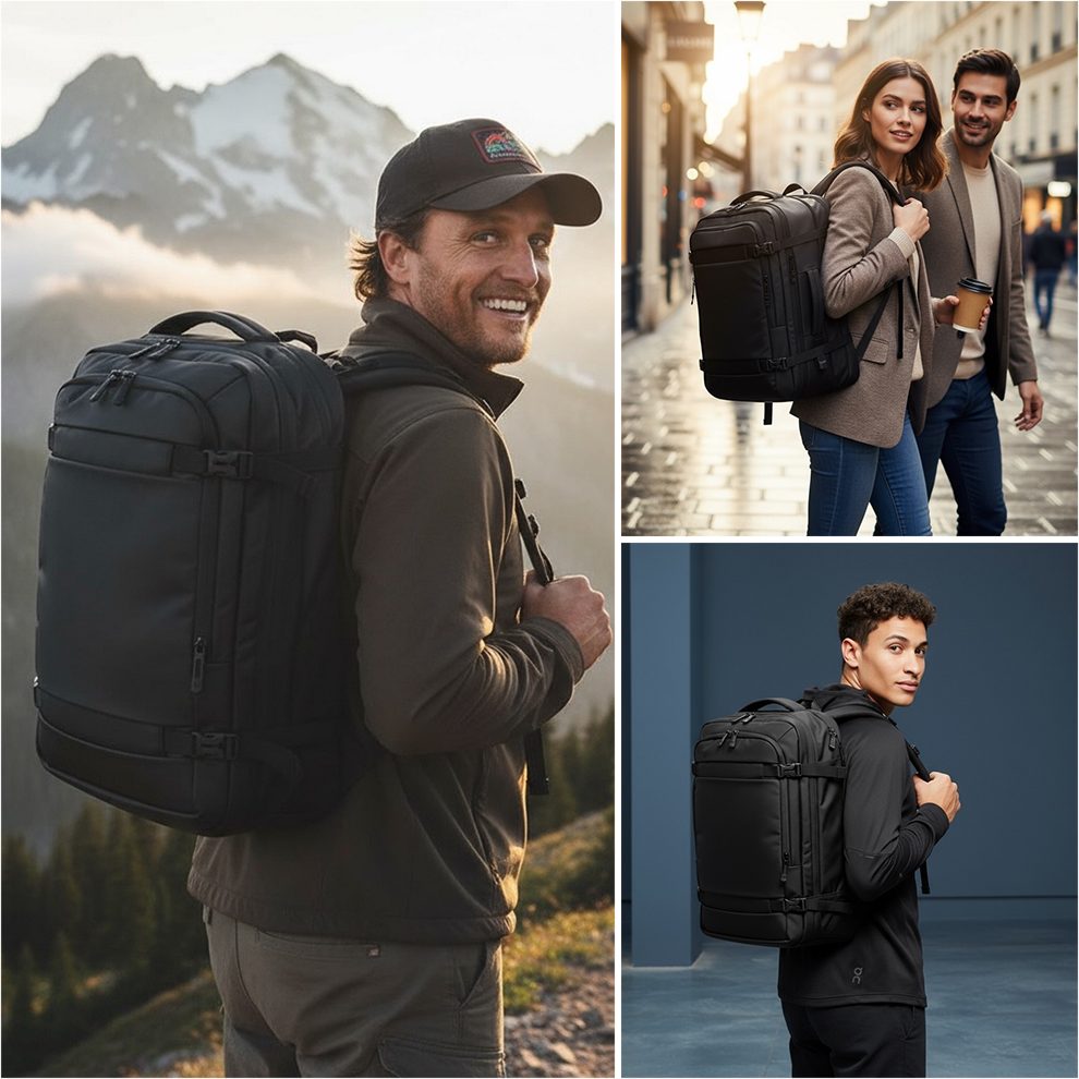 Sac à dos voyage cabine multifonction – Grande capacité
