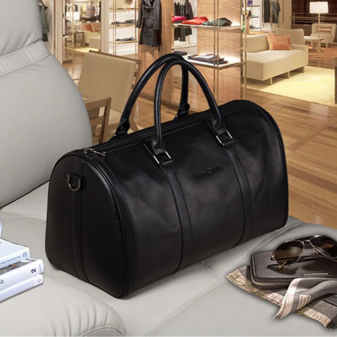 Sac de Voyage Premium en Cuir – Élégance & Grande Capacité