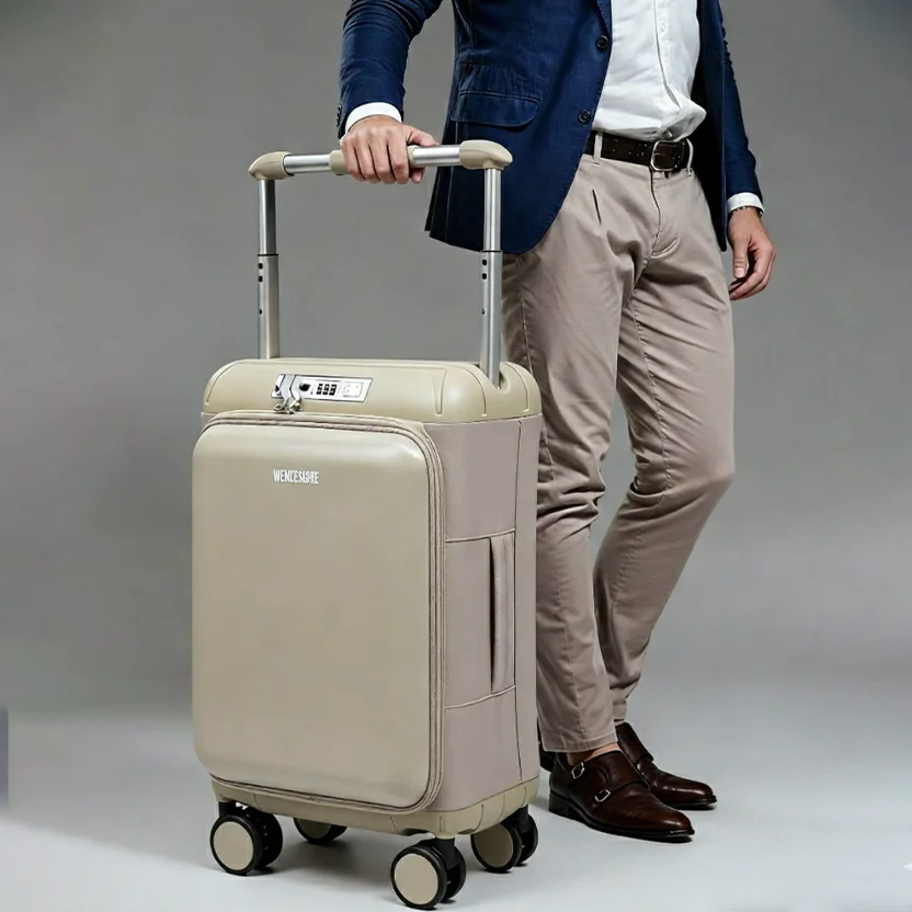 Valise Cabine 20" Premium – Élégance, Espace & Sécurité